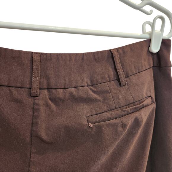 Lane Bryant Classic Mid Rise Tapered Ankle Trouser Dress Pants Brown Size 18 - Picture 6 of 10